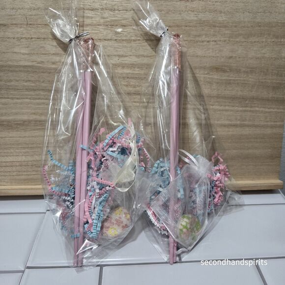2 Sets of Pink Chopsticks And Coordinating Rests GIFT BAGGED - Picture 3 of 11
